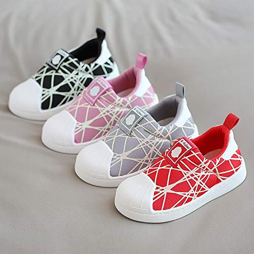 Toddler Boys Girls Sneakers, Outdoor Non-Slip Loafer Shoes（21-30 Months）2