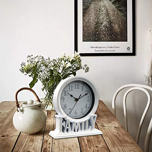 Reloj de mesa con cristal HD antirreflejos para una lectura perfecta de la hora 4