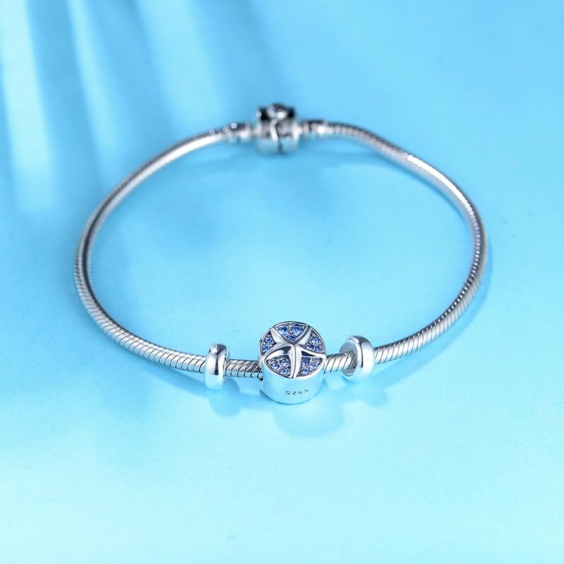 Lovans 925 Sterling Silver Spacer Beads for European Charms Bracelet Charms fit DIY Snake Charm Bracelet Charm Spacer Stopper for Women with Gift Bag2