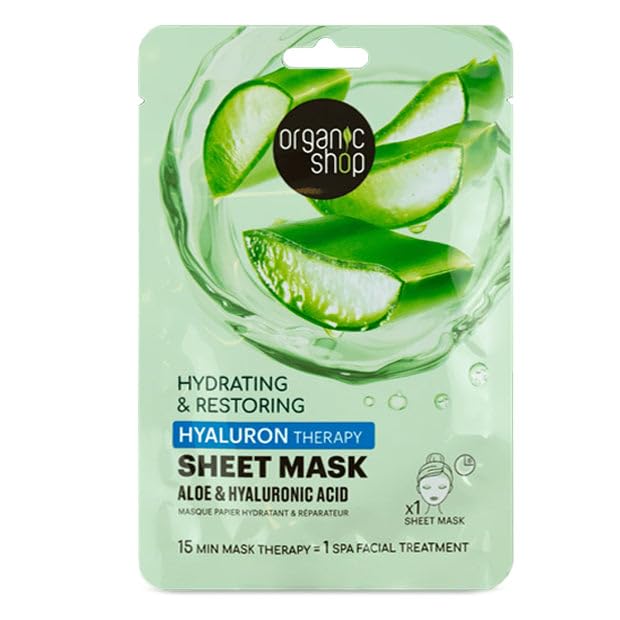 OS. Hyaluron Therapy Sheet Mask. Aloe & Hyaluronic acid, 1 pc