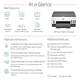 HP 720 WiFi Duplex Printer with Smart-Guided Button, Print, Scan, Copy and Wireless, Hi-Capacity Smart Tank with auto Ink and Paper Sensor; up to 12K Black or 8K Color Pages of Ink in The Box