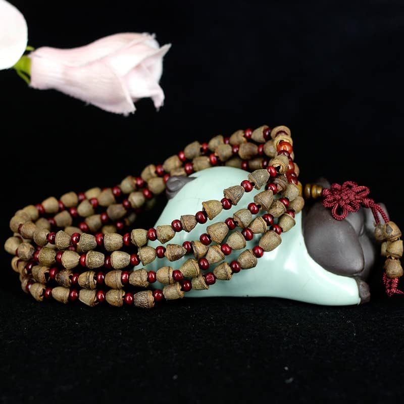 小金钟菩提108颗 男女念珠货文玩佛珠手串饰品菩提子(108颗带配珠)