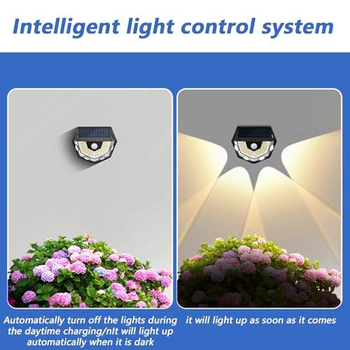 Lumière solaire pour clôture étanche qui éclaire automatiquement vos zones d'ombre - 5