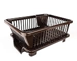 RADIANT Basket Drainer & Dish Drainer Basket for Kitchen/Utensil Stand for Kitchen/Dish Drying Rack with Drainer/Bartan Stand/Dish Rack (Plastic)