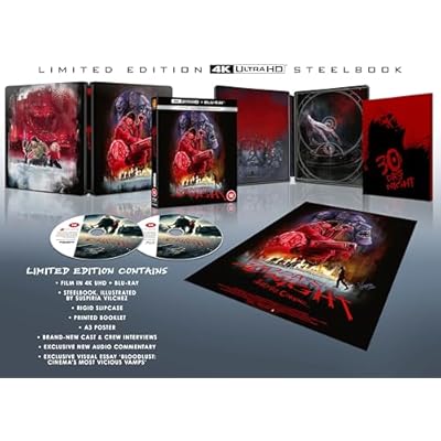 30 Days of Night [4K Ultra HD & Blu-Ray] Limited Edition Steelbook