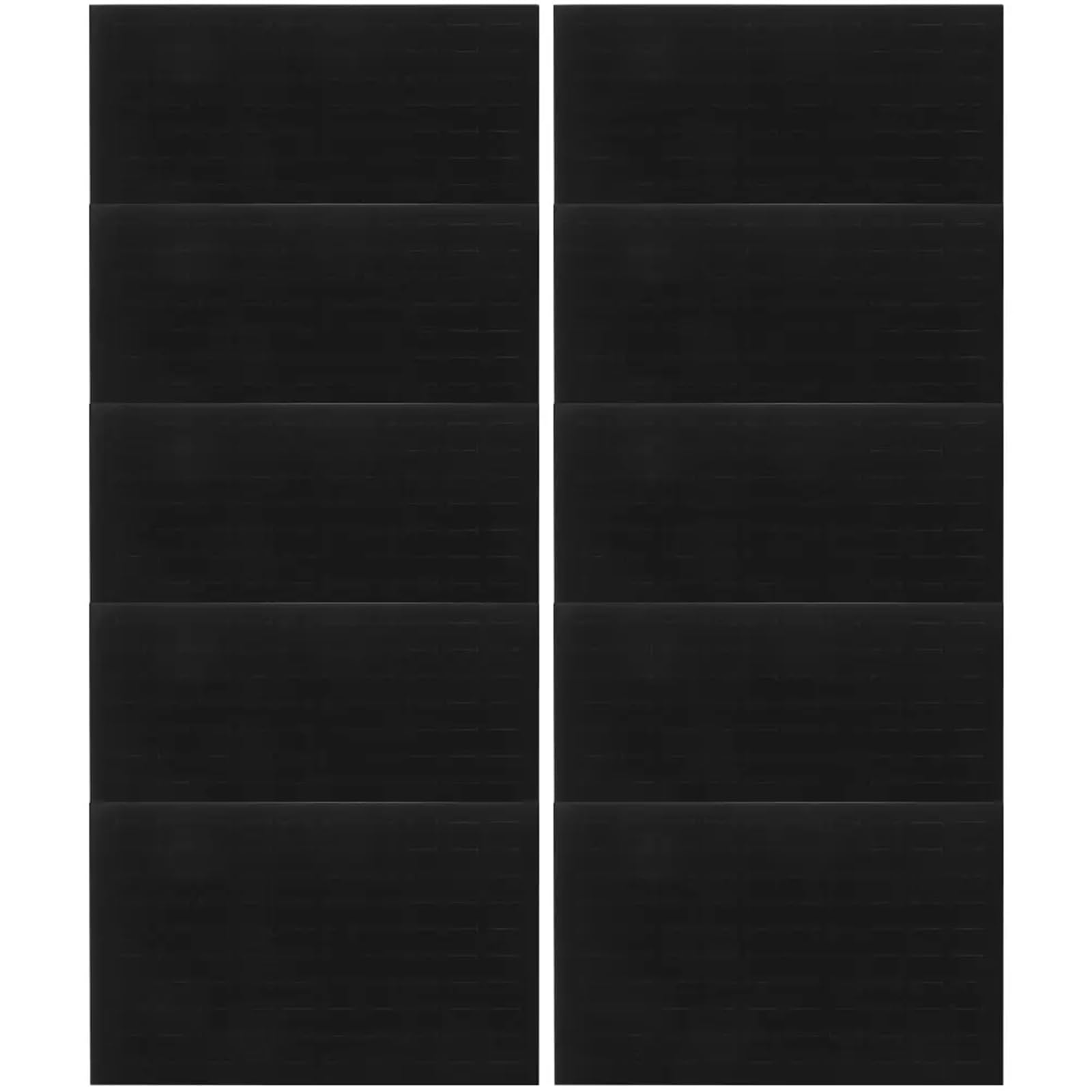 LSNNMU 10Pcs Insert Box Organizer Earring Display Tray Jewelry Mat Pads Storage Sponge Ring Holder For Jewelry