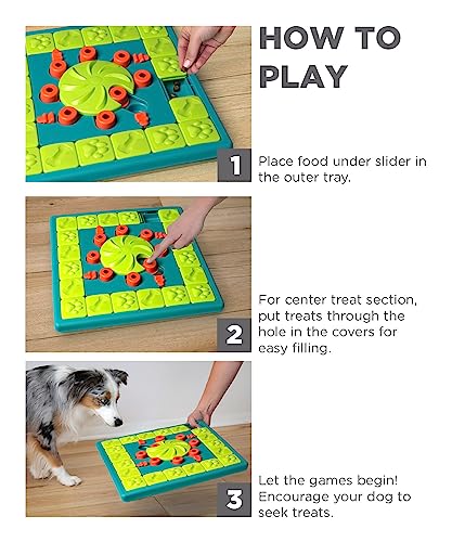 Outward Hound Nina Ottosson Multipuzzle Interactive Dog Treat Puzzle Toy, Expert Level #TOP5