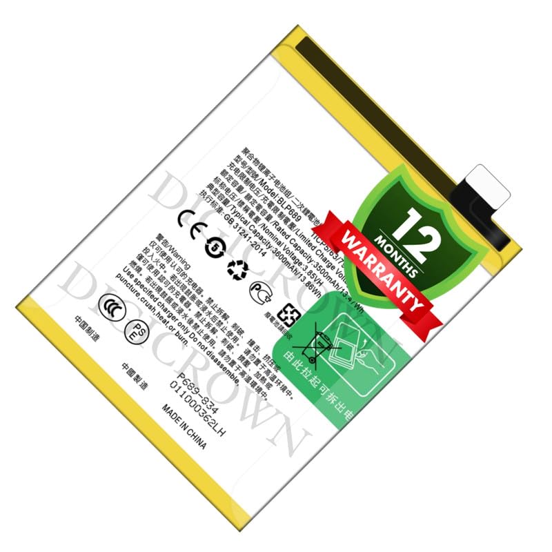 Image of Original BLP689 Battery Compatible for Oppo K1 | R15x | RX17 (RX17 Neo) | R17 Neo - (3600.mAh) - 1 Year Warranty DF7