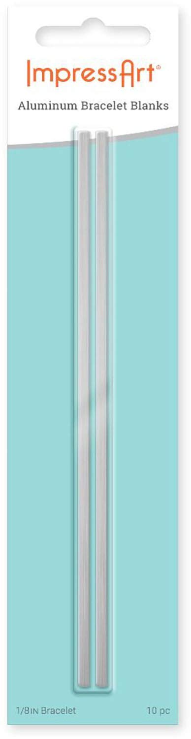 ImpressArt Aluminum Bracelet Blanks 1/8
