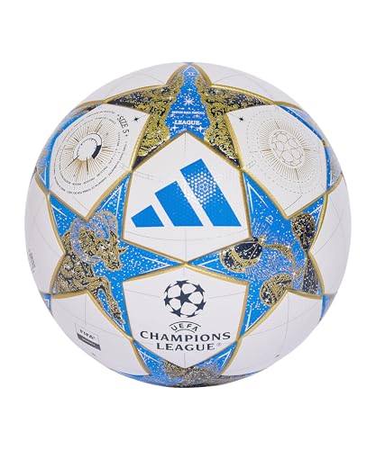 adidas UCL League 25/26 League Stage Ball Ball - Pelota Unisex para Adultos, Color Blanco, Talla 36 2/3 EU