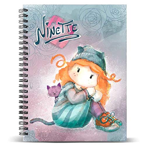 Forever Ninette Origin-Caderno de papel quadriculado DIN A4