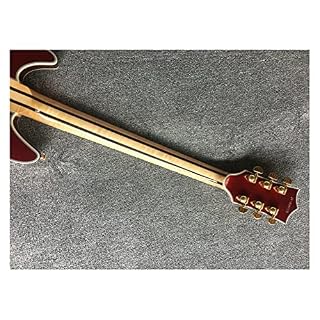 AMINIY Guitare électrique Col d’érable Rosewood Touche d’érable de la Guitare électrique de Jazz Creux (Color : Guitar… - Les Beatles, Paul McCartney, John Lennon, RIngo Starr, George Harrison AMINIY Guitare électrique Col d'érable Rosewood Touche d'érable de la Guitare électrique de Jazz Creux (Color : Guitar… – Image 7