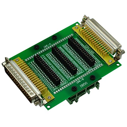 Module D-Sub DB50 compact rail DIN avec indicateur diagnostic
