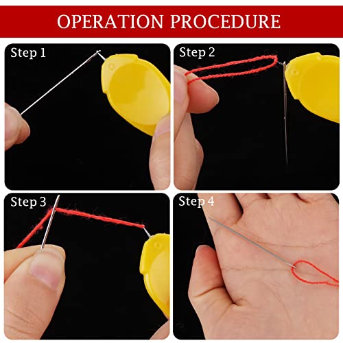 25 Pcs Threaders For Sewing Needle Threader Tool Sewing Needle Threader Tools Colorful Simple Threader For Needles Universal Plastic Sewing Threaders Hook Tool For Hand Sewing Machine Sewing #TOP2
