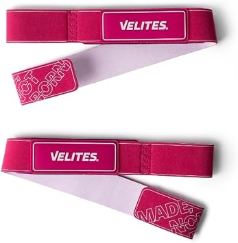 Velites Lumbar Belt for Weightlifting and Weight Training, Pink