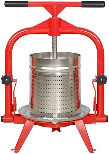 MacIntosh 4 Gallon Fruit Press + Stainless Basket