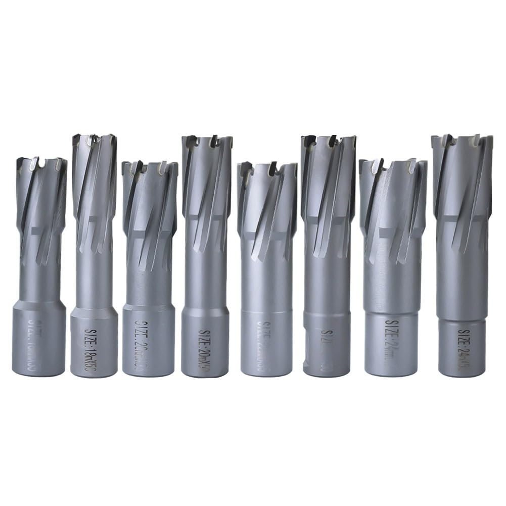 Broca magnética hueca, broca escariadora for perforar placas de acero al aluminio, accesorios metalúrgicos, 1 ud.(22x50mm)