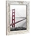 Produktbild Bilderrahmen Fotorahmen 40x50 cm Vintage bilderrahmen zum aufhängen MDF Picture Frames Farbe und 40 verschiedene Größen wählbar ohne Passepartout Rahmen Rio