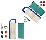 2 Pack Air Filter Tune Up Kit For John Deere GY20573 285H77 31E707 31E777