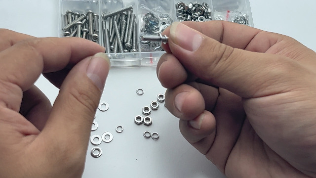 DTGN 1280Pcs Machine Screws Assortment Kit, M2 M2.5 M3 M4 Phillips Pan Head Nut And Bolt Assortment Kit, 304 Stainless Steel, Metric Bolt Assortment With Washers - View #4