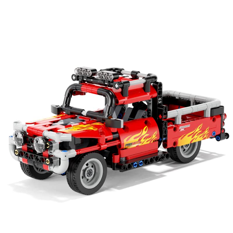 litodinogo TGL T3001 Technik Zurückziehen Auto Bausteine,Modellauto-Bausatz, Spielzeugauto, Rennauto,Rennwagen für…