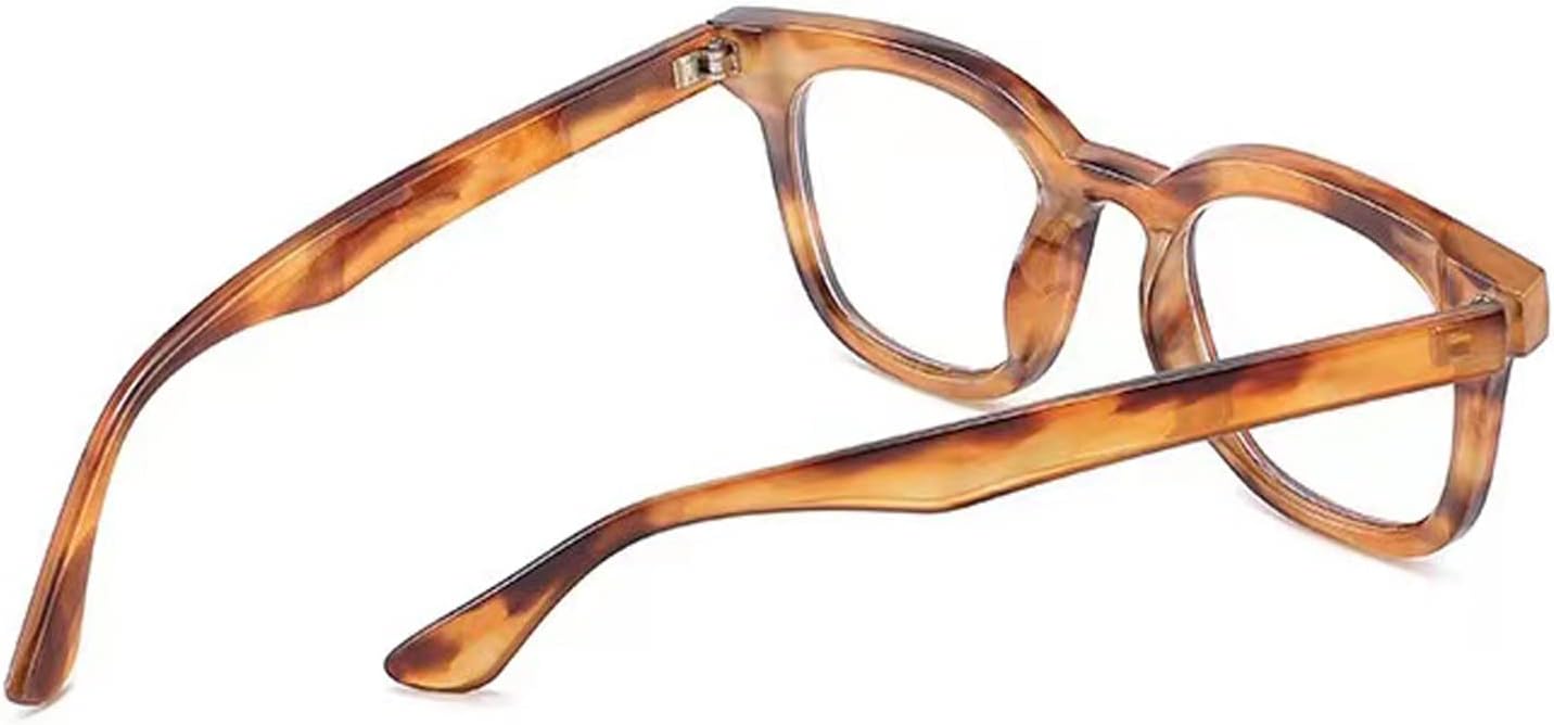 HUIHUIKK Nearsighted Retro Myopia Glasses Everyday Use Mens Womens Distance Glasses - Image 2