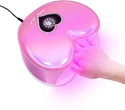 Lámpara de uñas LED UV, secador de uñas de 96 W, lámpara de curado de esmalte de gel para kit de esmalte de uñas de gel, accesorios de arte de uñas,