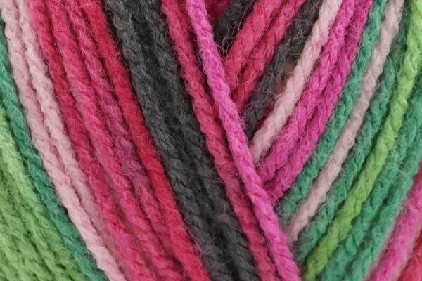 Stylecraft Merry Go Round DK Yarn - Dew Drops (3883), 5 x 100g Balls, Vibrant Colour Mix Knitting & Crochet Yarn for Garments & Accessories, 100% Acrylic, 294 Metres