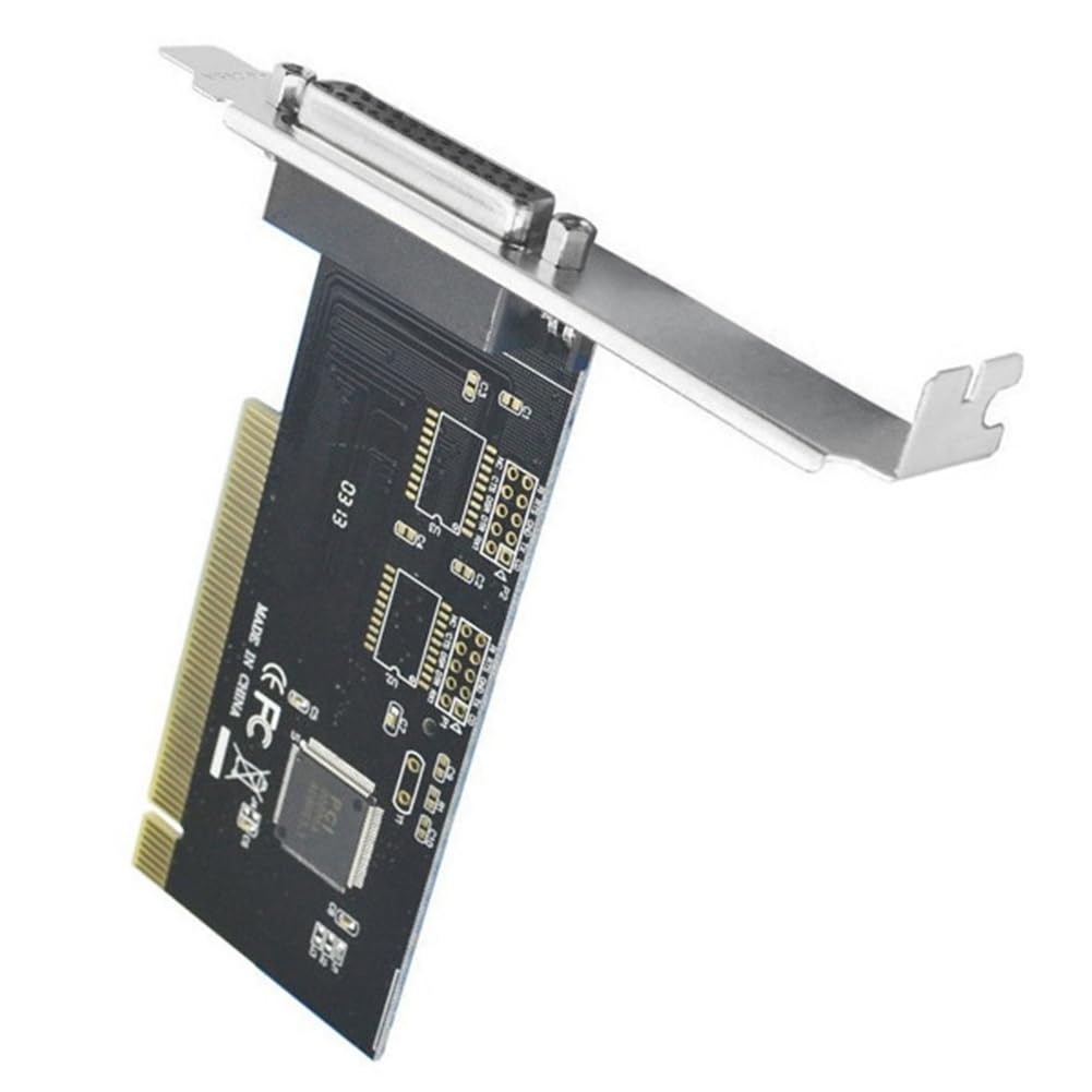 PCI-Zu-DB25-Parallelport-Erweiterungskarte, PCI-Parallelport-Konverteradapter-Controller für Desktop-PC-Drucker