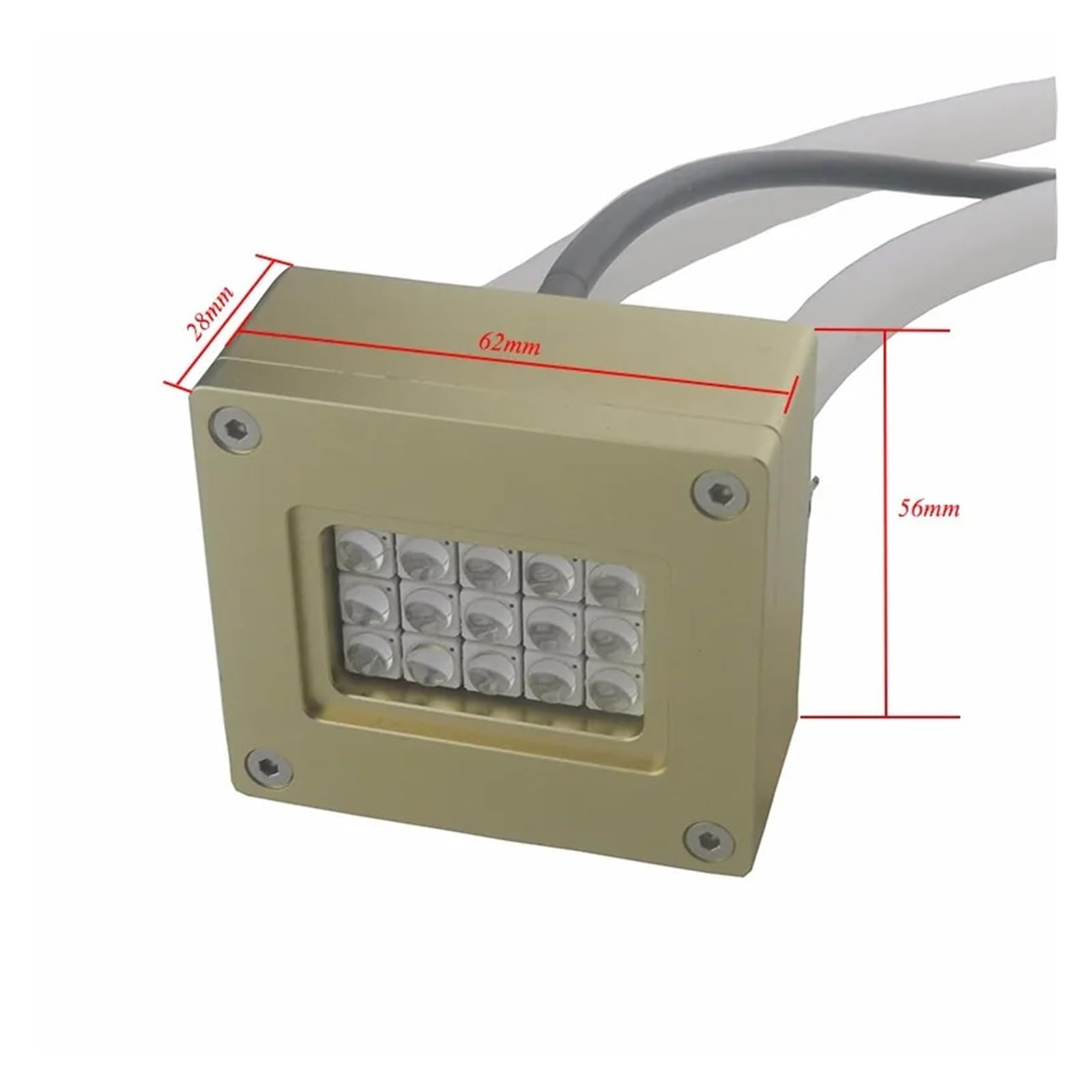 Lampada per polimerizzazione UV Modulo LED UV 100w 150w 395nm for luce UV, stampante flatbed, inchiostro UV che polimerizza con colla, macchina serigrafica, stampante 3D