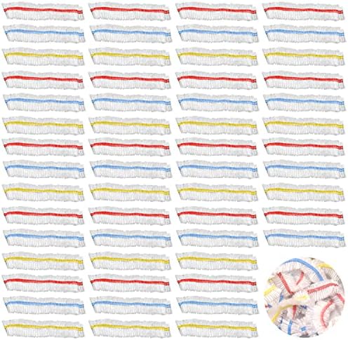 Produktbild von Elastische Frischhaltebeutel Aus Kunststoff – Dehnbare Öffnung Bis 45 Cm, Transparent, 100 Stück – Für Obst, Gemüse, Fleisch Und Lebensmittelaufbewahrung
