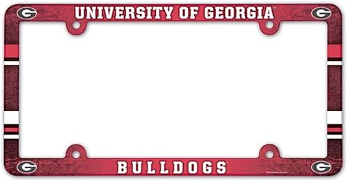 Vista 39 de NCAA Placa de vehículo con marco a todo