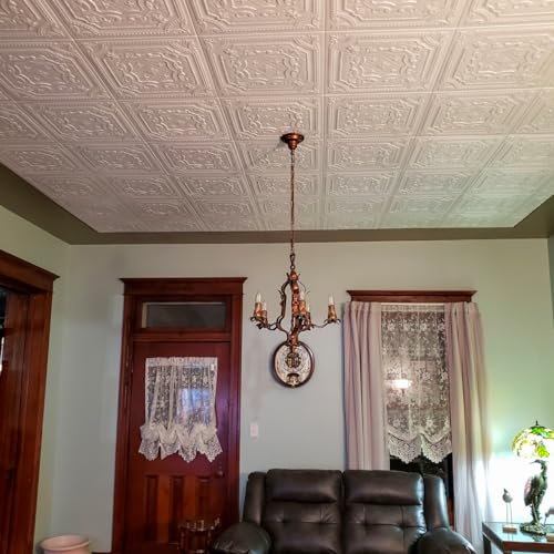 À LA MAISON CEILINGS R126 Bijou and Bee Bee Foam Glue-up Ceiling Tile (128 sq. ft./Case), Pack of 48, Black Matte by À LA MAISON CEILINGS - Image 4