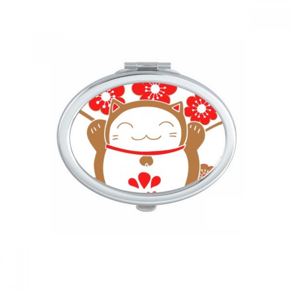 Miroir portable ovale pour ne plus rater vos retouches de maquillage en déplacement
