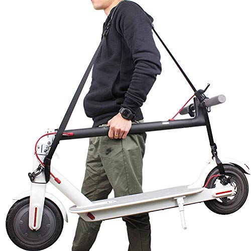 Epessa Kick Scooter Shoulder Strap, Adjustable Carrying Strap with Non-Slip Shoulder Pad for Beach Chair, Ski Board, Electric Scooter, Camp Chair, Kids Bikes, Foldable Bikes, Balance Bikes,Yoga Mat - Thumbnail 5