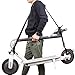 Epessa Kick Scooter Shoulder Strap, Adjustable Carrying Strap with Non-Slip Shoulder Pad for Beach Chair, Ski Board, Electric Scooter, Camp Chair, Kids Bikes, Foldable Bikes, Balance Bikes,Yoga Mat