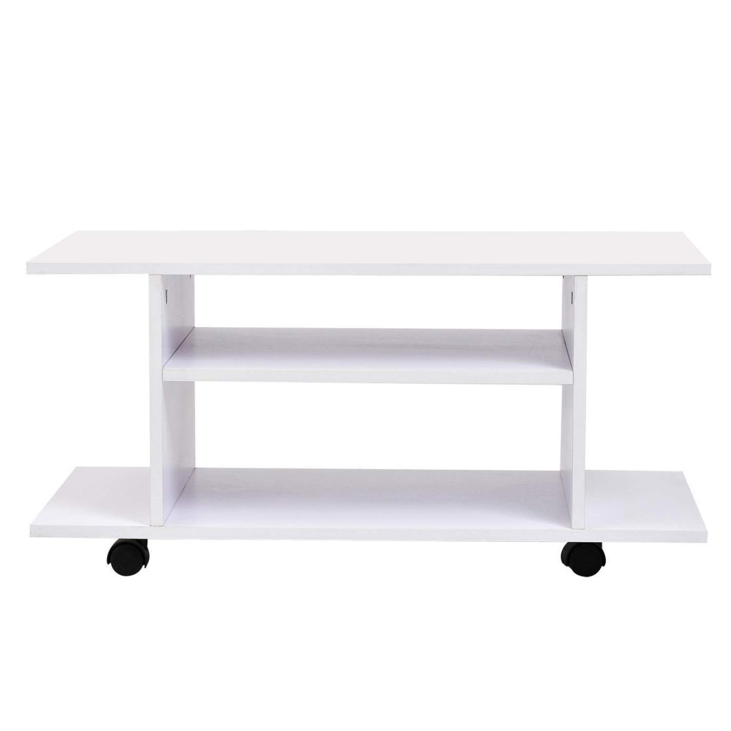Buy Modern TV Stand Storage Shelves Table Mobile Bedroom