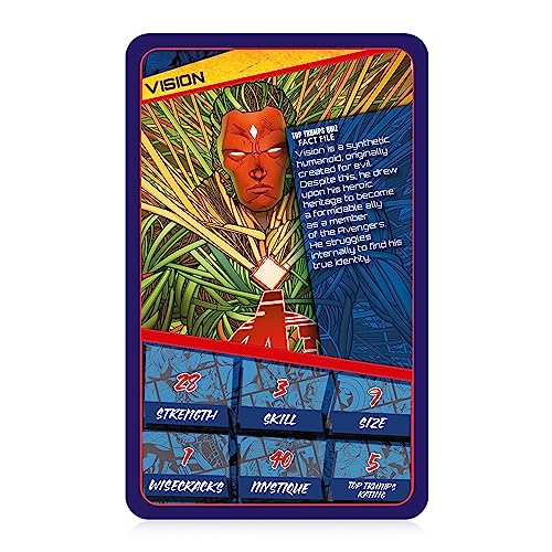 Marvel Universe Top Trumps Card Game (002142), 6 Years And Up #TOP3