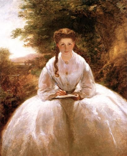 William Powell Frith Mme Oppenheim poster 60x90cm pour revitaliser une décoration terne