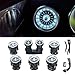 RPHXME Compatible with Mercedes Benz C Class W205 C205 S205 GLC C253 X253 2014-2021 Car Conditioner LED Air Outlet A/C Vent Outlet Accessories(64 Colors)
