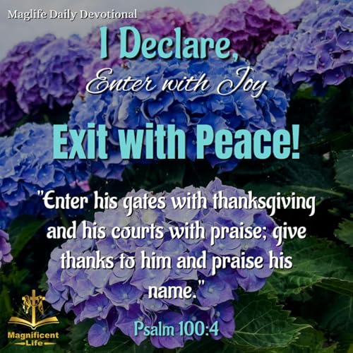 I Declare, Enter with Joy, Exit with Peace! Podcast Por  arte de portada
