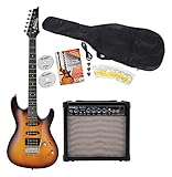 ibanez super 58 pickups review Ibanez GSA60-BS Brown Sunburst E-Gitarre der SA Serie, Starter SET
