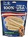 (36 Pack) U.S.A. Beefhide Chip Roll Chews For Dogs, Small 5" (2 Packages With 18 Rolls Each)