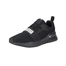 PUMA Wired Run Jr, Sneaker, Black White, 36 EU