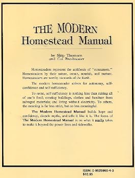 Paperback The Modern Homestead Manual: What It Really Takes to Succeed Beyond Sidewalks and Power Lines Book