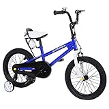 Rueda auxiliar silenciosa (estabilizadores): altura ajustable y extraíble. Las bicicletas iniciales para niños tienen un equilibrio deficiente y las ruedas auxiliares proporcionan una sensación de equilibrio para evitar caídas.