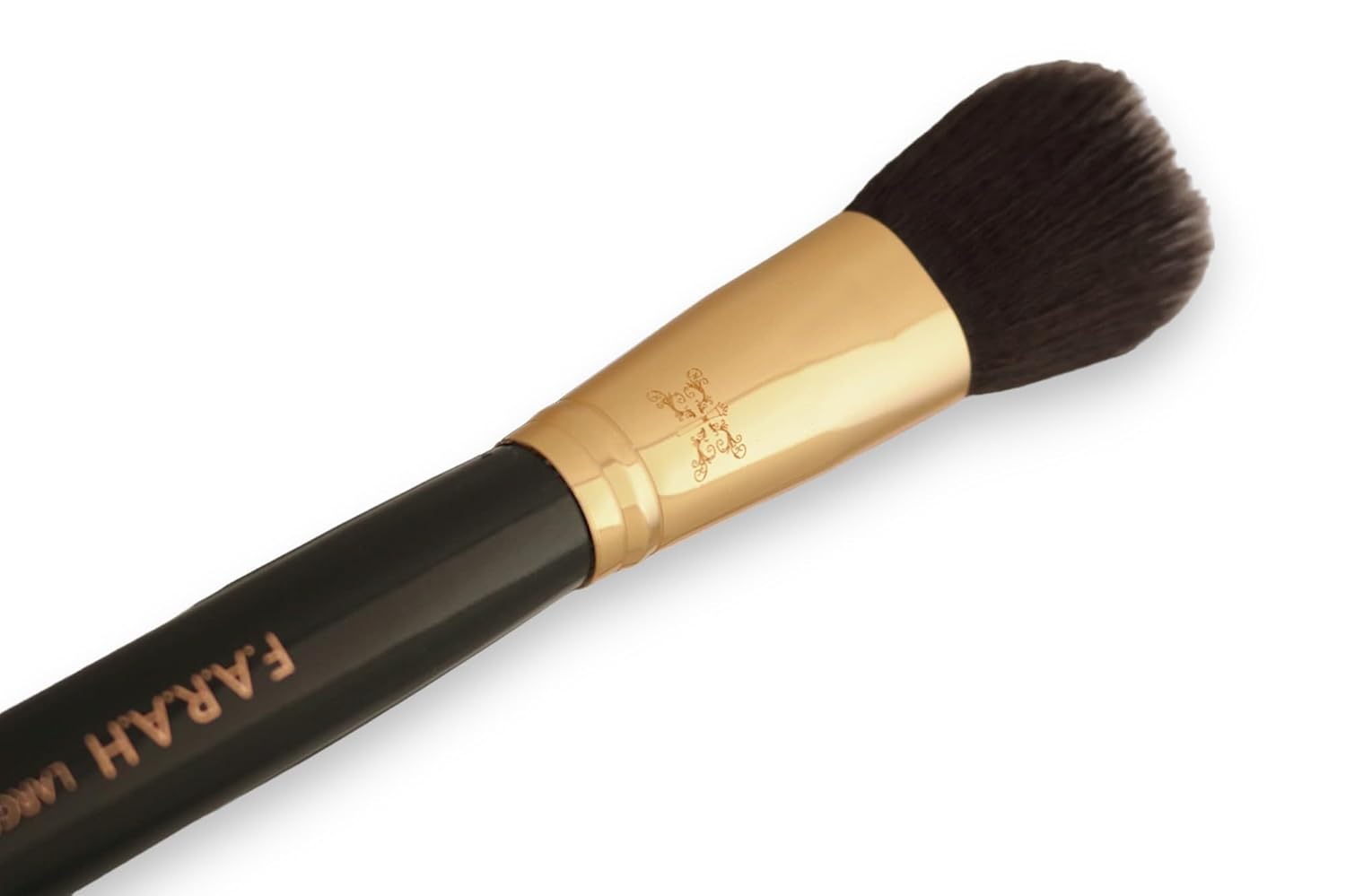 Premium Makeup Brushes Foundation Face Eyeshadows Powder Concealers Blush Eye Shadows Eyeliner Cosmetic Blending Soft Synthetic Brush Kit 12 Pcs Set with Black Travel Case by F.A.R.A.H