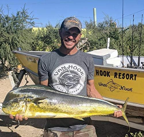 Fishoholic Baseball Fishing Hat – Flexible Fitted - Embroidered Logo, Semi-Fitted, S/M & L/XL Sizes – Fishing Enthusiast Gift - Image 9