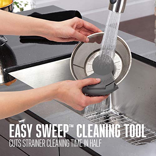 Weston Powerful Juicer Machine, Centrifugal Extractor With Xl 3.5" Feed Chute For Whole Fruits And Vegetables, Bpa Free, 1100W, Easy Sweep Cleaning Tool, Silver (67902) #TOP3