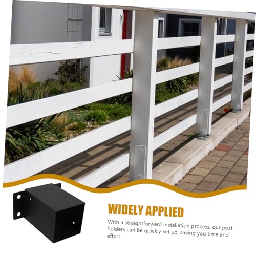 Soporte de columna de metal para terraza y pérgolas 7